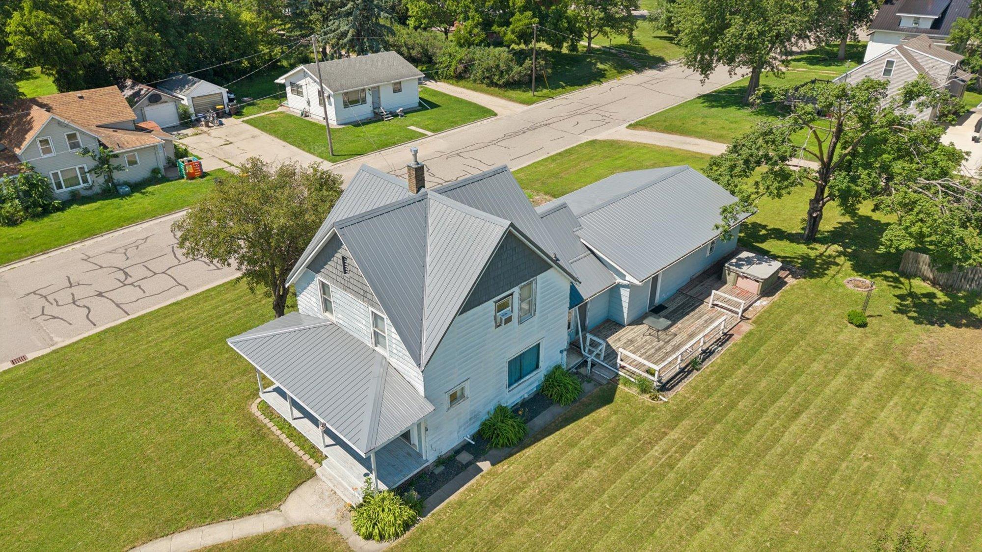 Large double corner lot