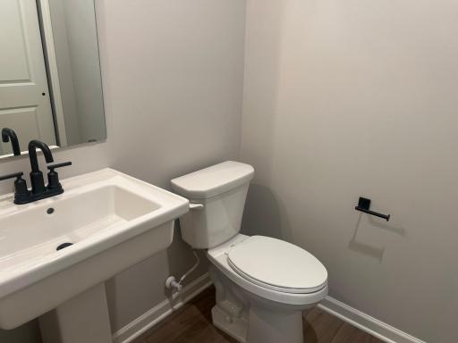 Upgraded Sink and Toliet in Main Level Powderroom