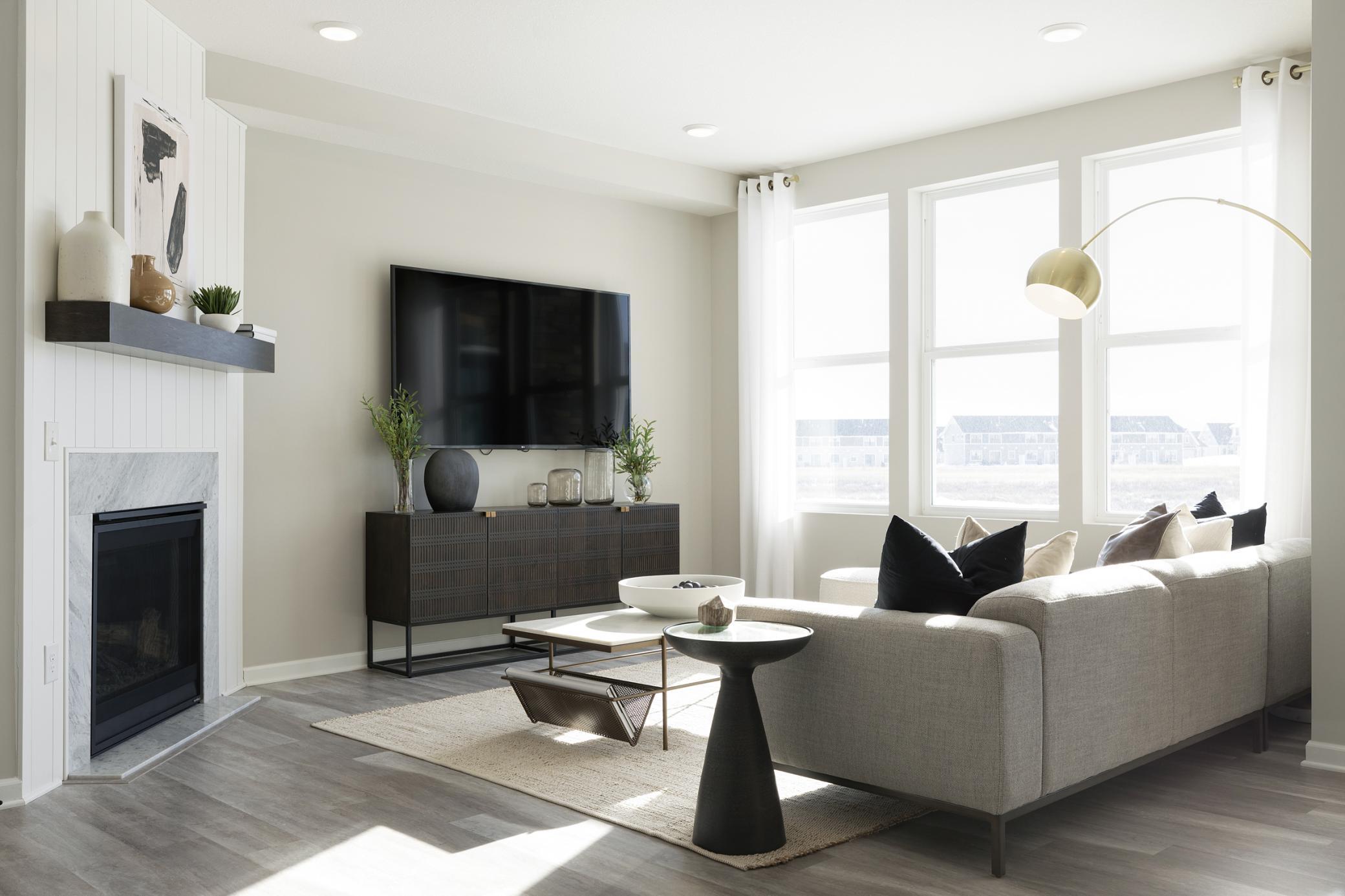 Pictures are of a model home