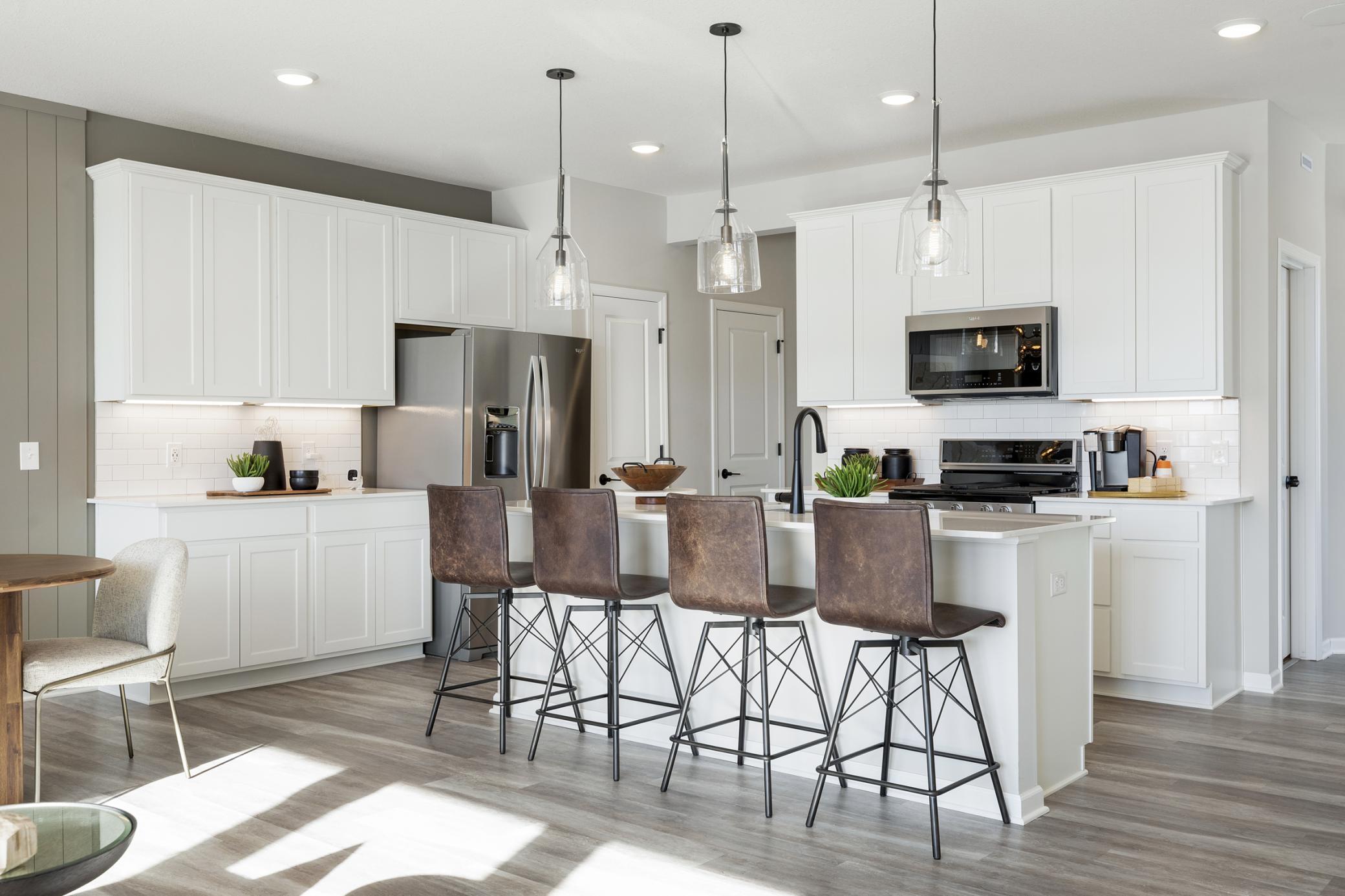 Pictures are of a model home