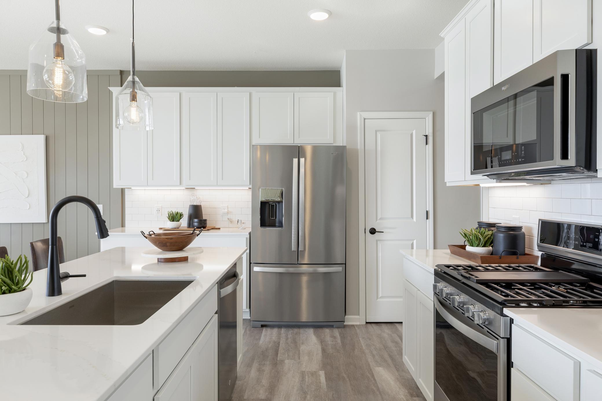 Pictures are of a model home