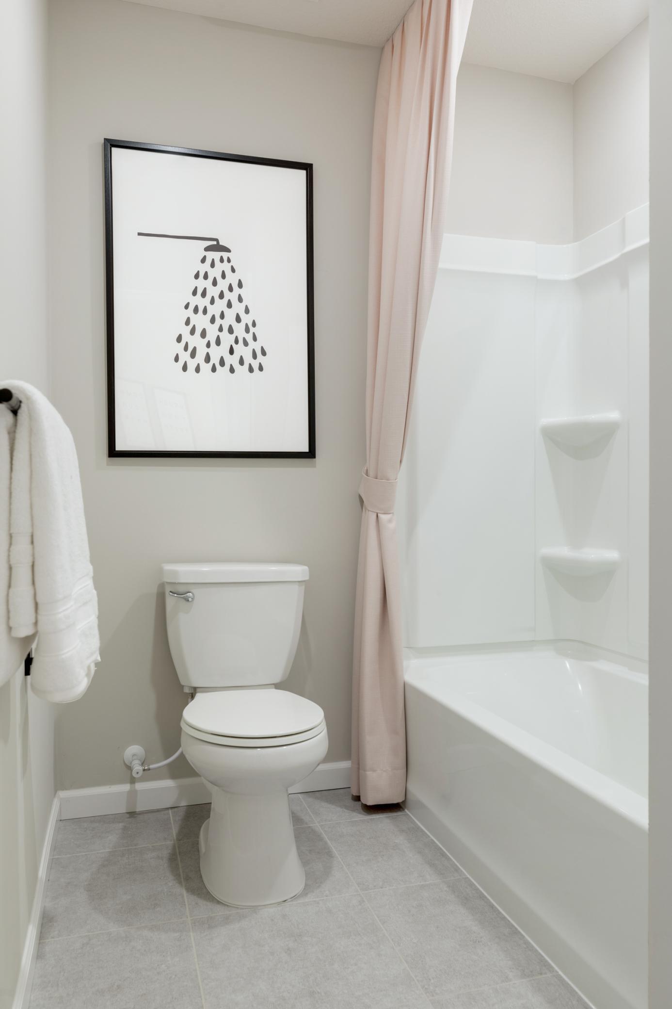 Pictures are of a model home