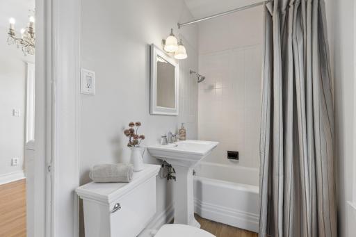 Private full bath and second-floor laundry make everyday living easy.