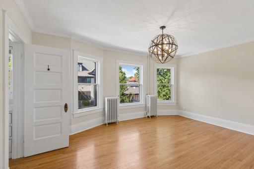 Generously sized bedroom with plenty of room to relax and unwind.