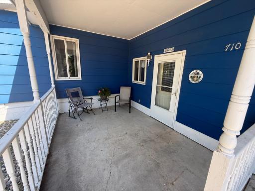 Patio area
