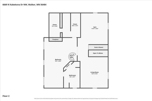 6669 N Kabekona Drive NW, Walker, MN 56484