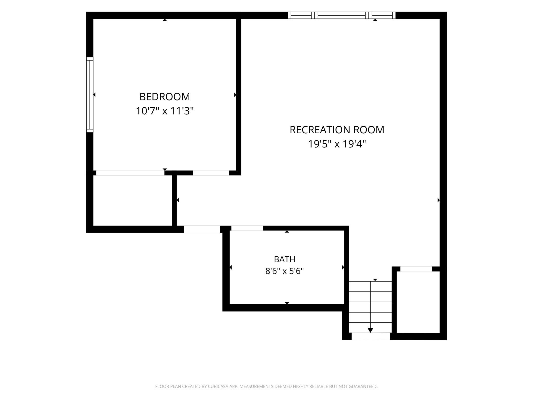 Lower Level Floor Plan