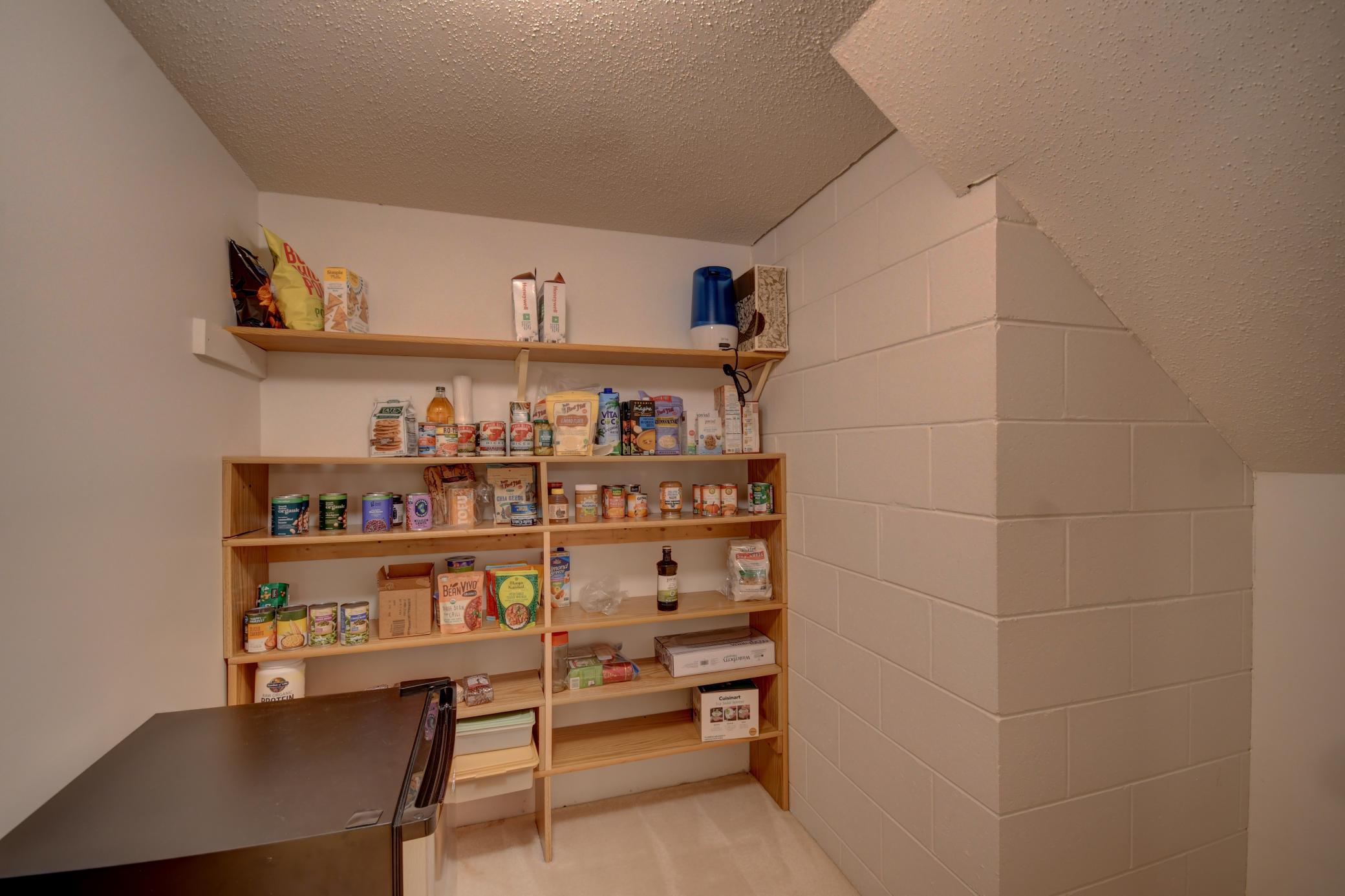 Storage Pantry | Lower Level