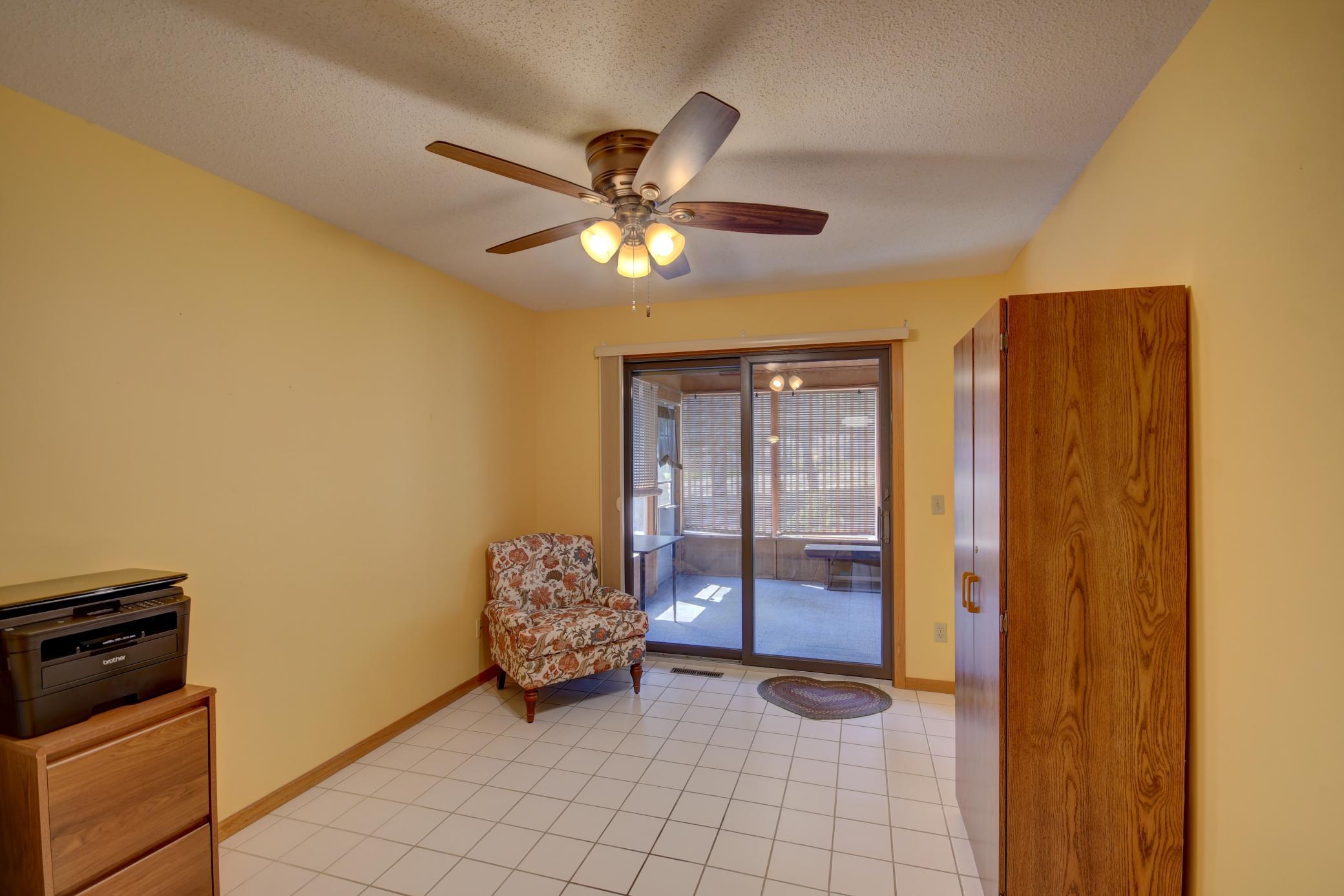 Flex Area with view of Screened Porch