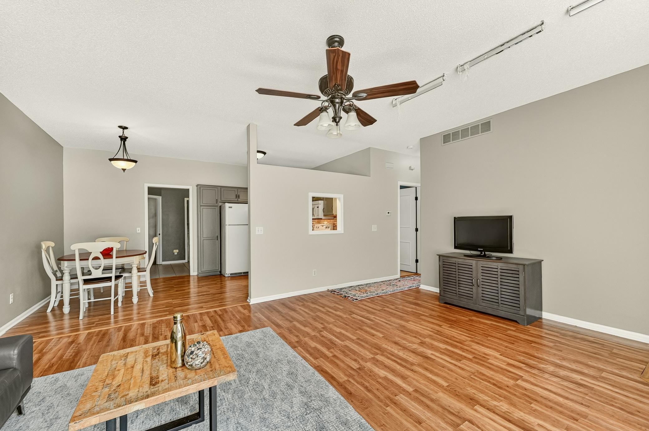 Open Dining and Living Space