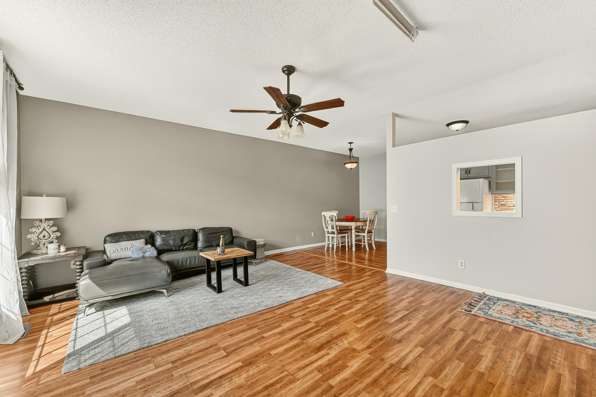 Open Dining and Living Space