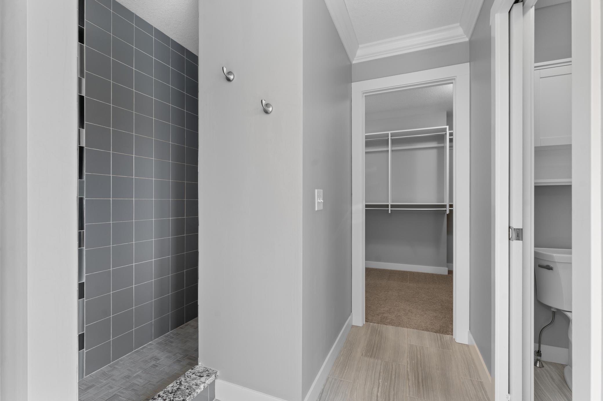 Tiled Walk-in Shower