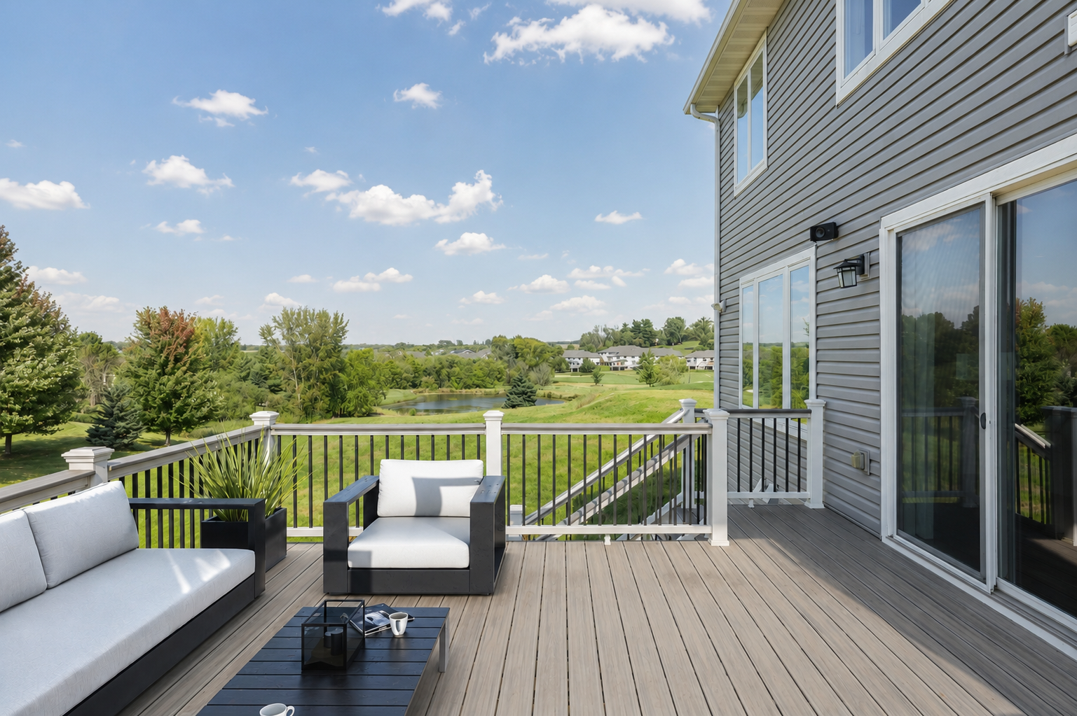 Open View to the Golf Course