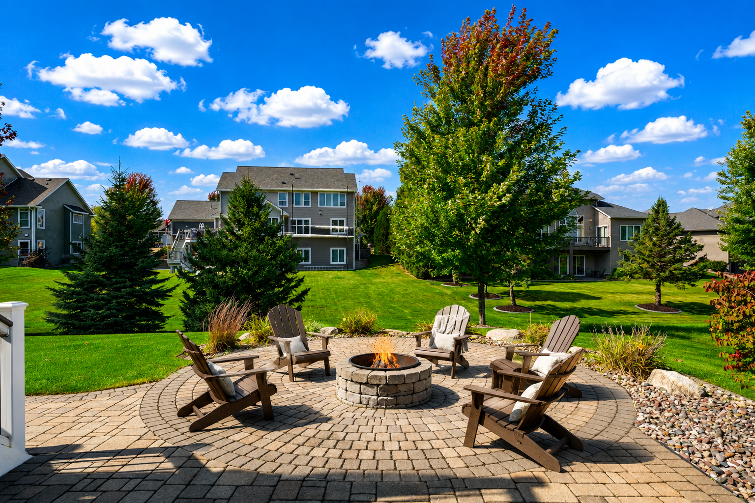 Back Patio Firepit