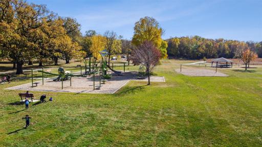 Otsego County Park is home to endless walking trails adjacent to the Mississippi River, playground and picnic area.