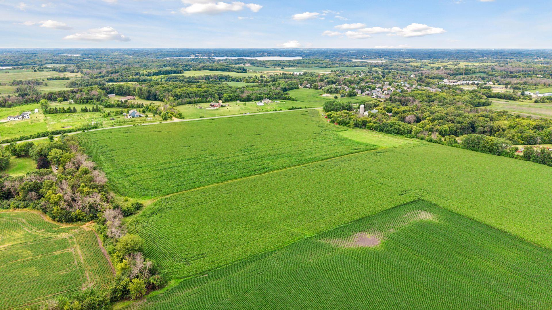 Property has development potential for four individual acreage homesites, contact the city of Medina for details.
