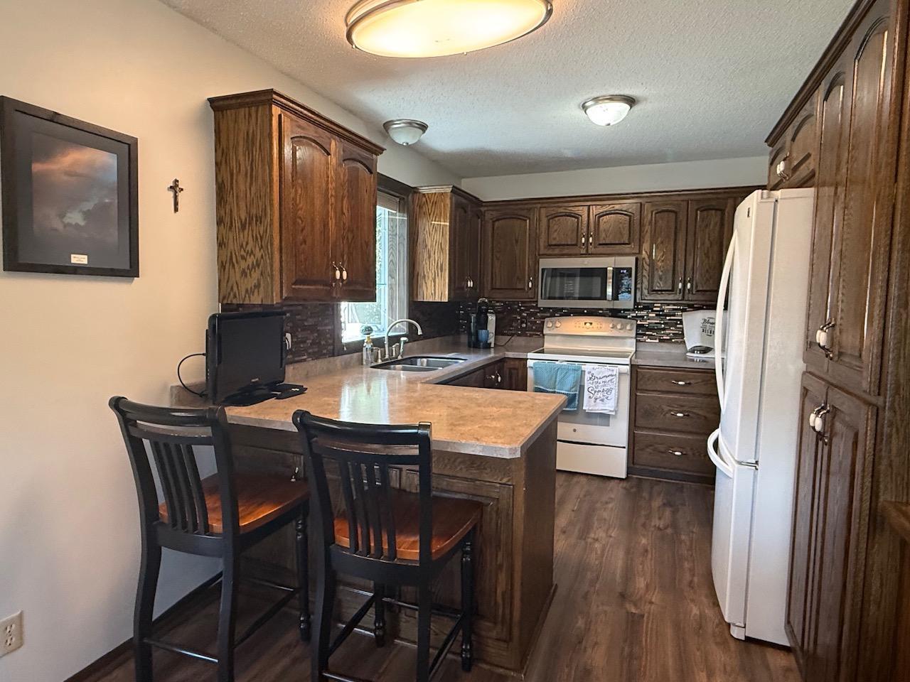 Kitchen with awesome space, pantry and window