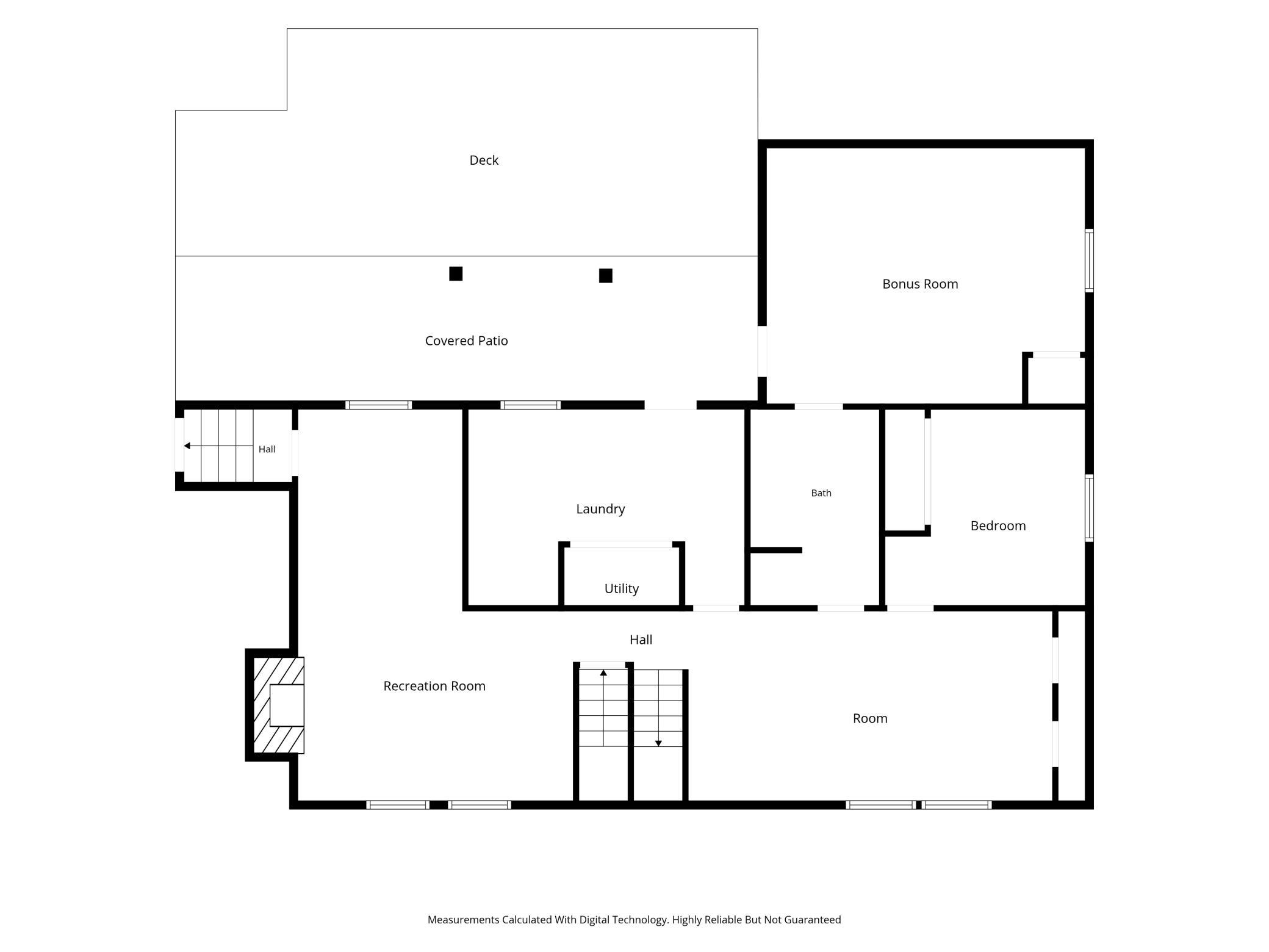Lower Level Floorplan
