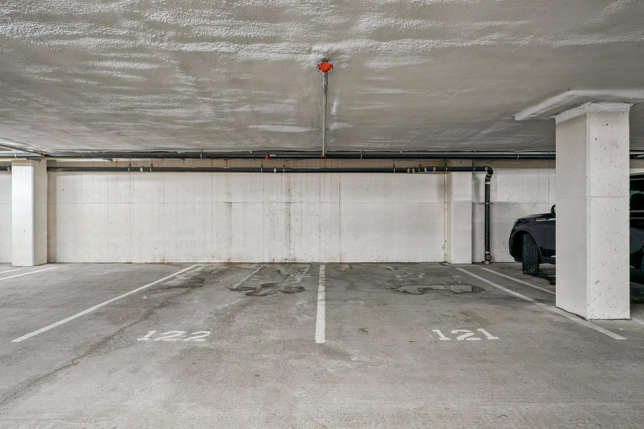 Parking spaces - 122 & 121
