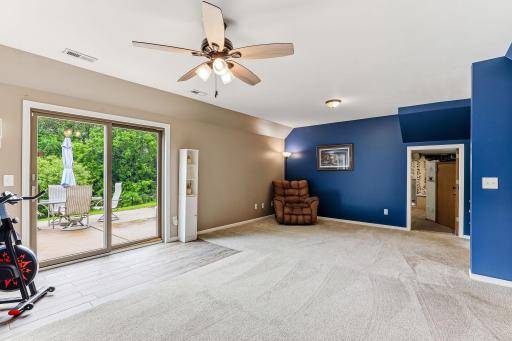 Bonus space, great area for gaming table, exercise equipment or office space.