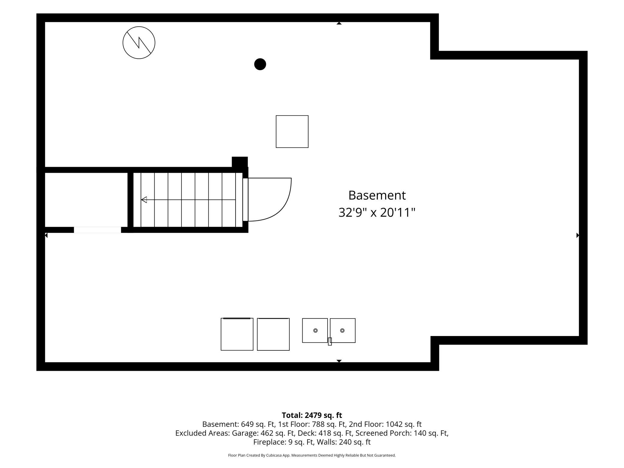 floor plan - lower level