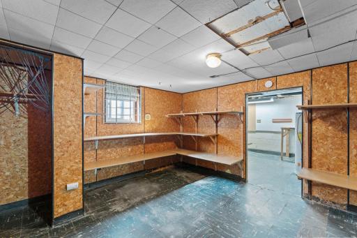 2121 Radatz Ave Lower Level Office with window.