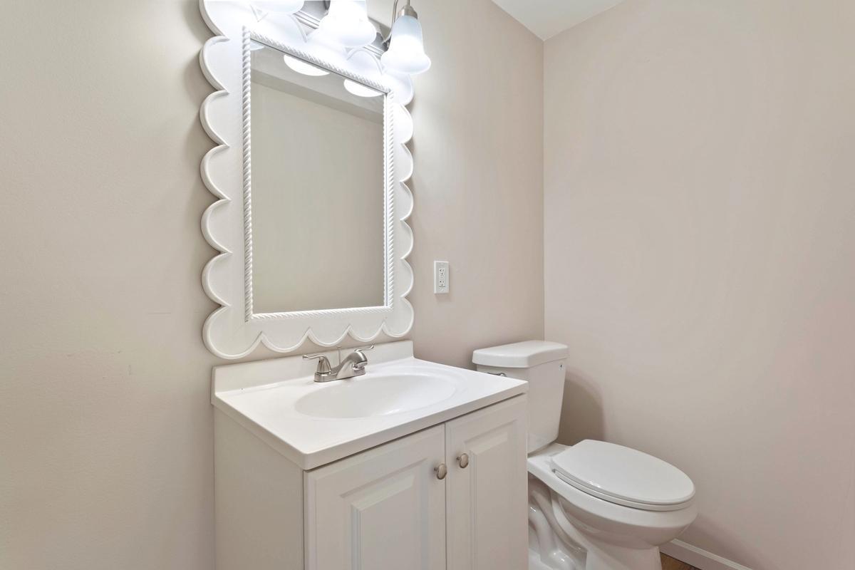 Lower level bathroom