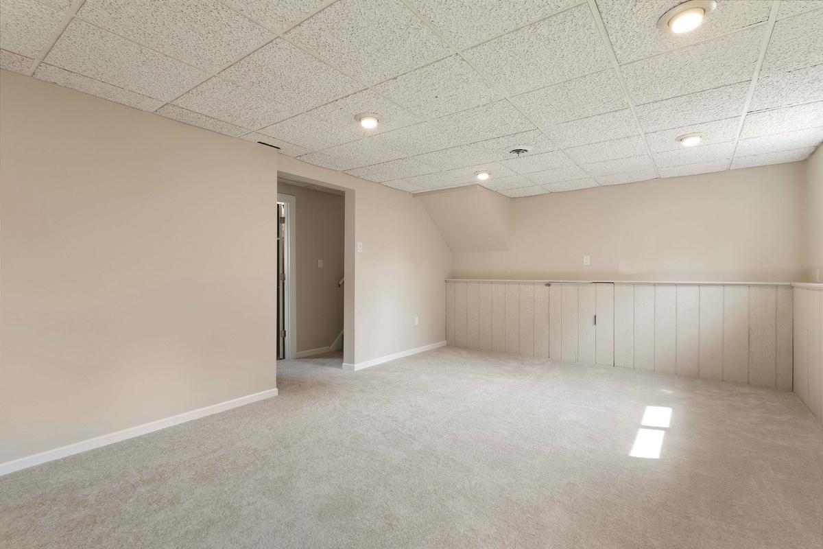 New paint and carpet