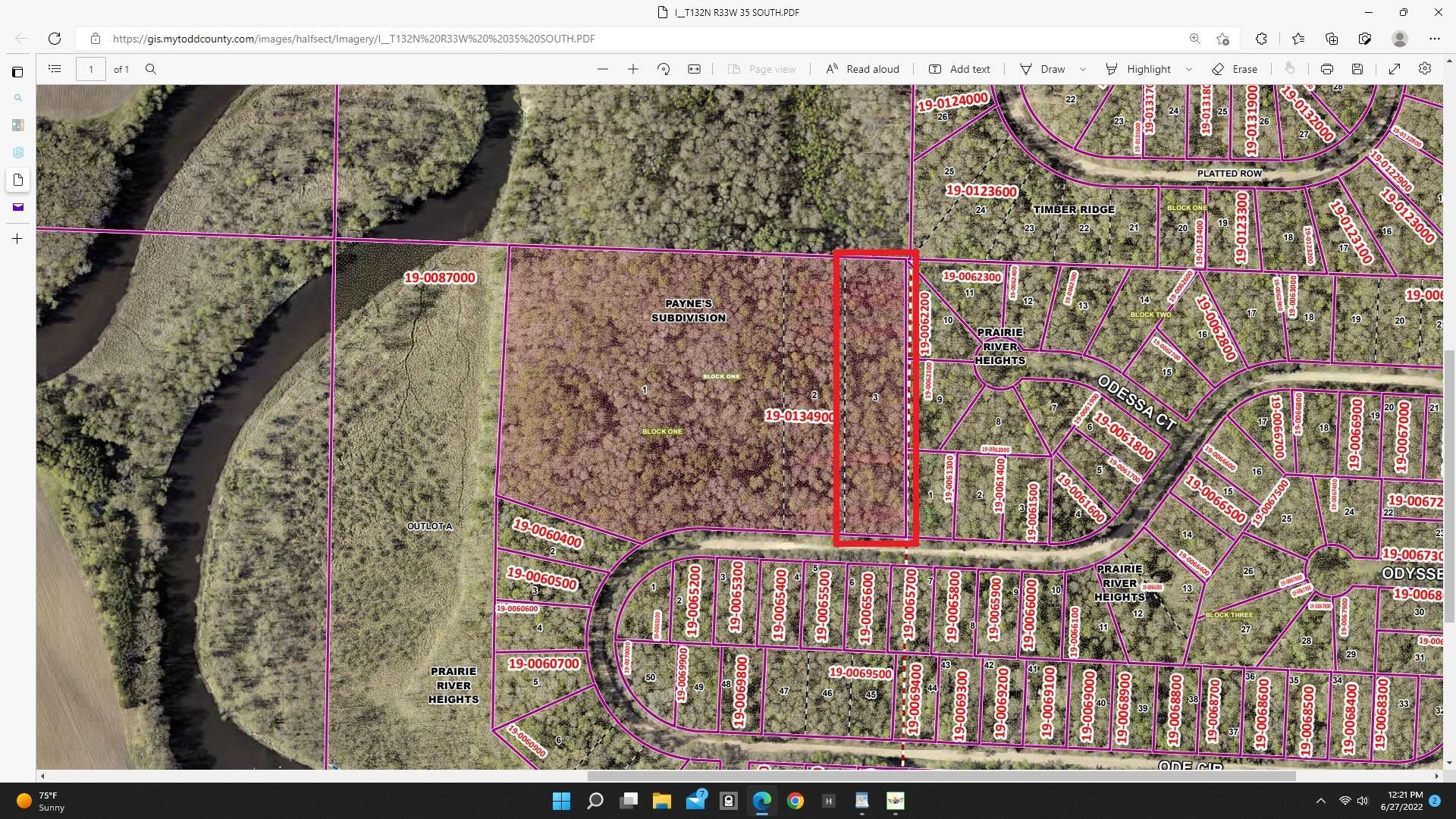 Lot 3 satelite