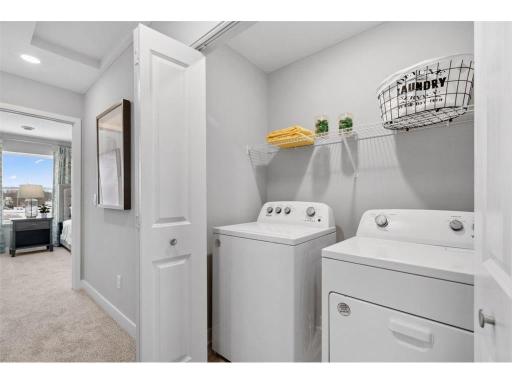 Upper-level laundry makes this task so much easier!