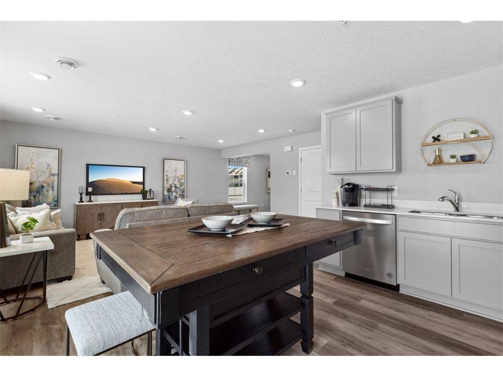 Our floorplan is perfect for casual entertaining!