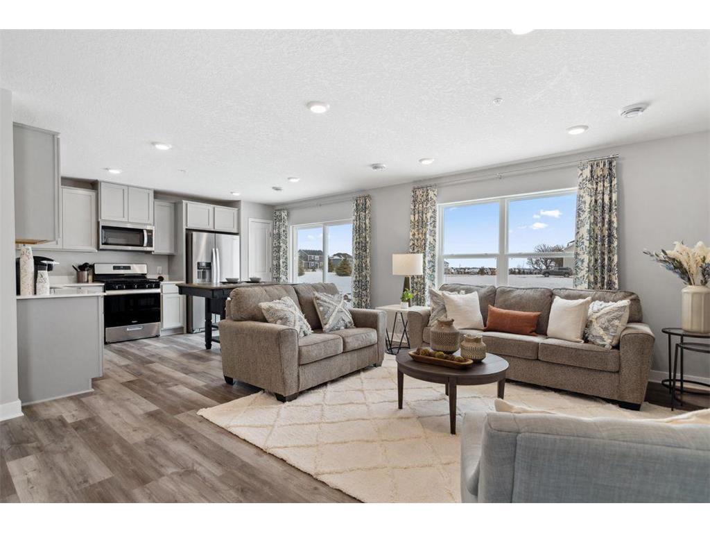 The strategic placement of windows and doors allows for maximum sun exposure!
