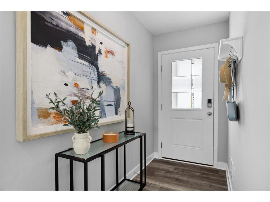 Greet your guests from the spacious foyer.