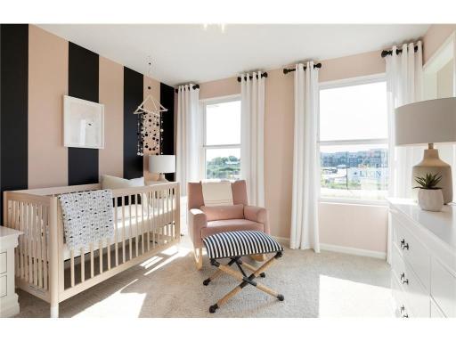 Secondary bedrooms are nicely sized