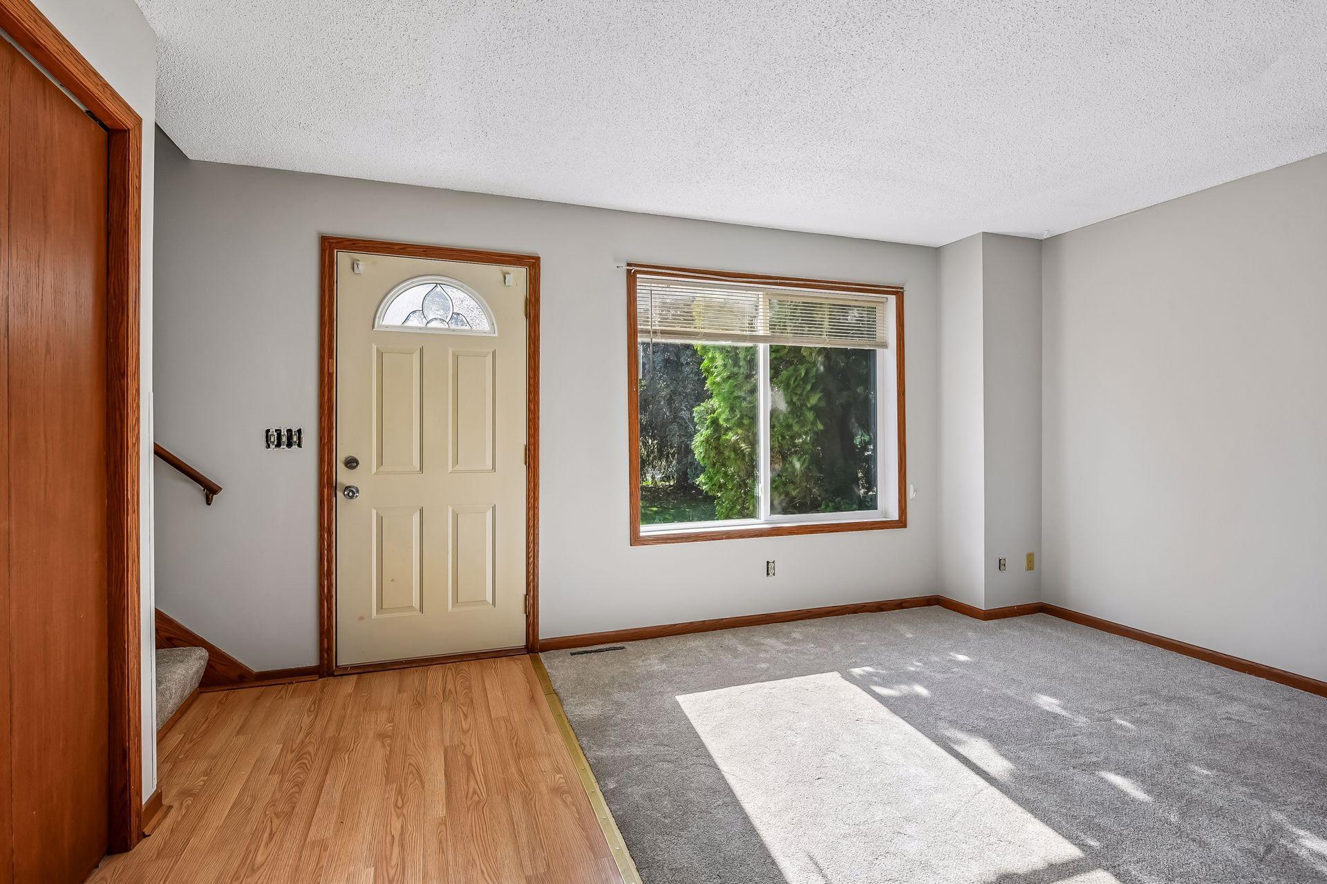 Front Entry and Living Room
