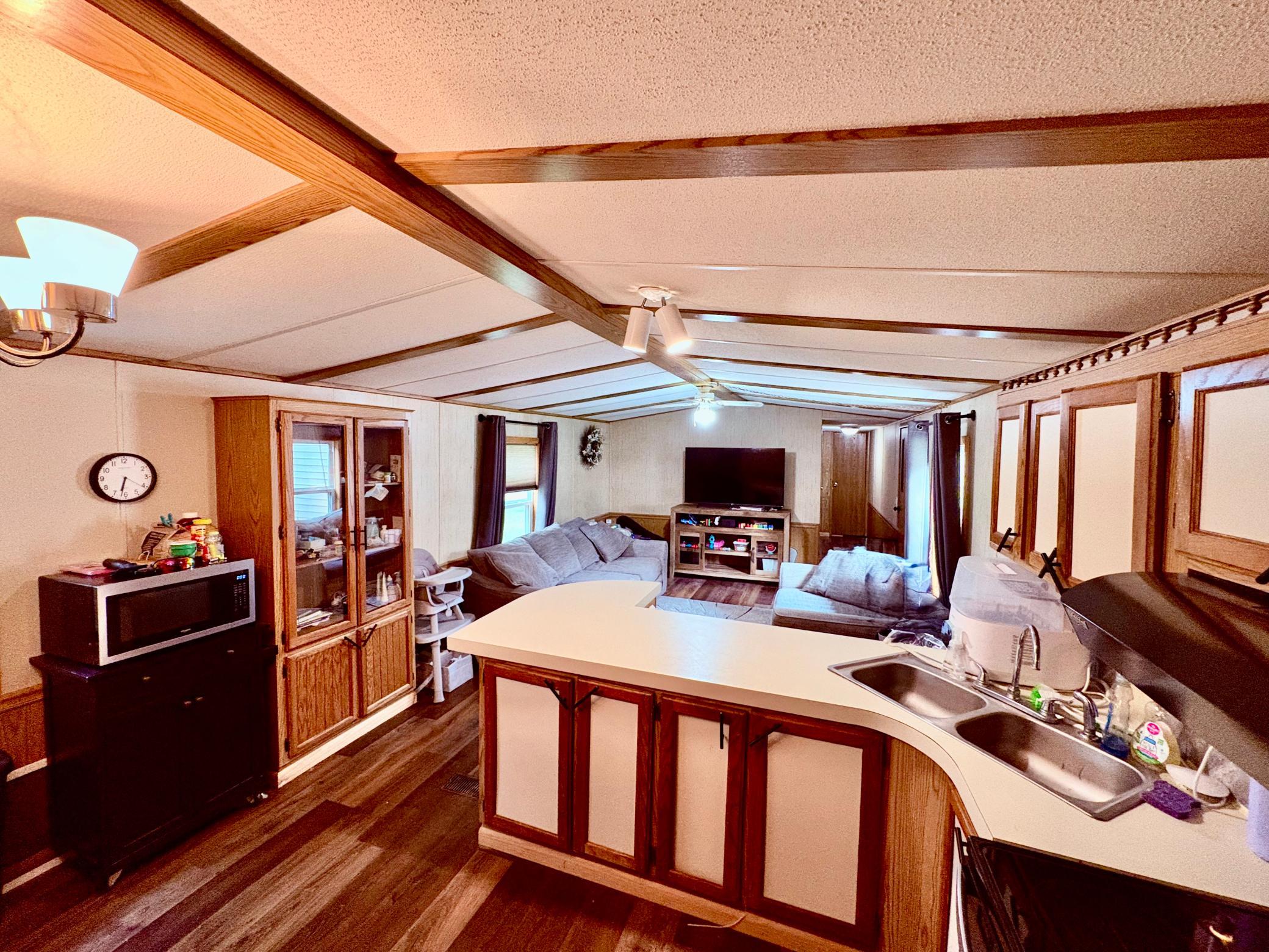Kitchen to living room