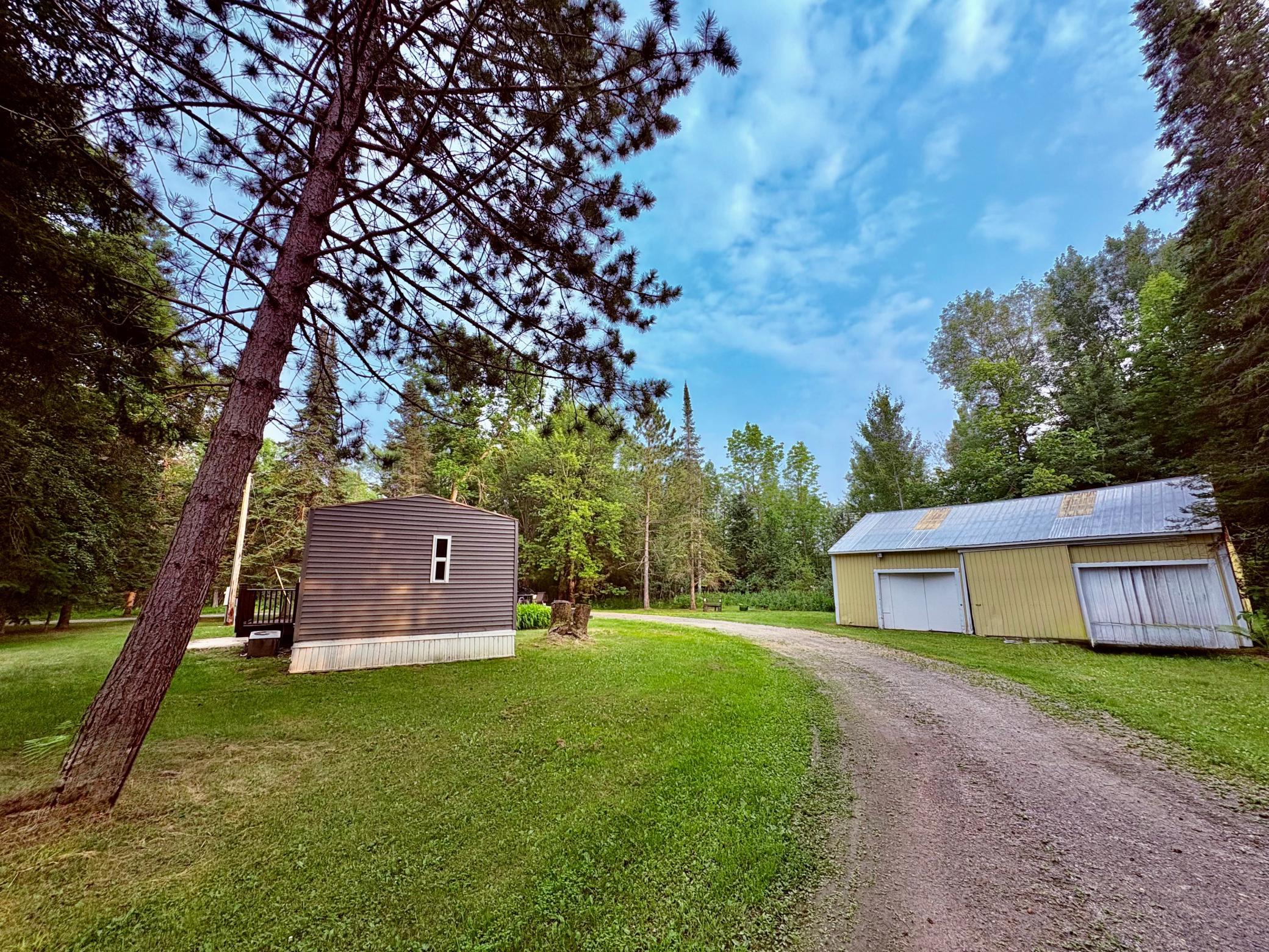 Home with garage on 2.4 acres!
