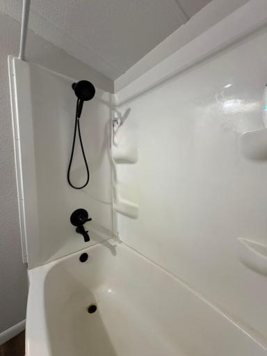 Updated master shower