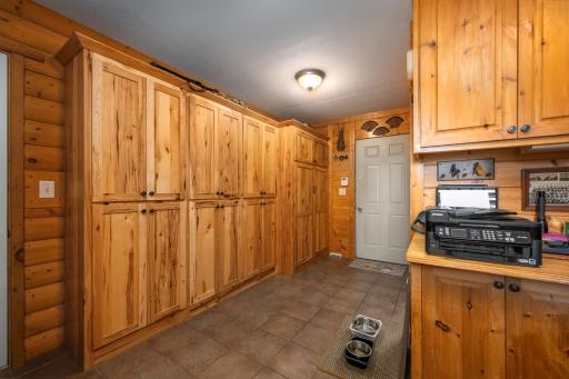 Main level mud room