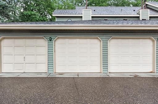 Access to your unit from inside the garage