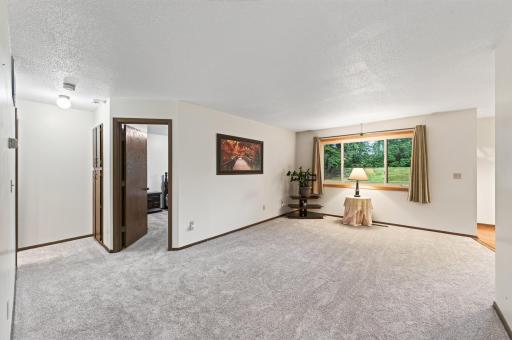 Big Living room with new Renewal by Anderson picture window
