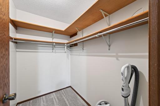Large walk-in closet