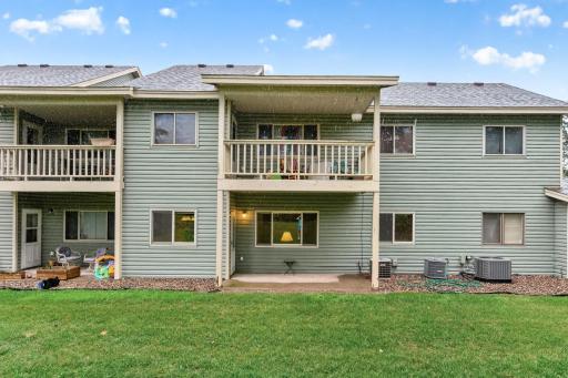 Your back patio and yard