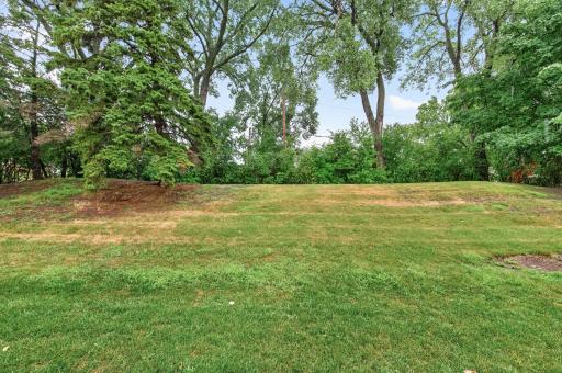 Enjoy the shared back yard, you don't have to mow!