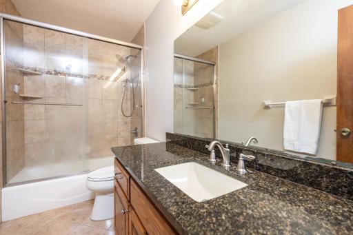 Upper level full bathroom