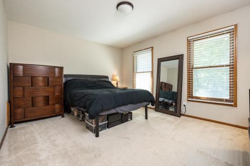 Second bedroom on the upper level