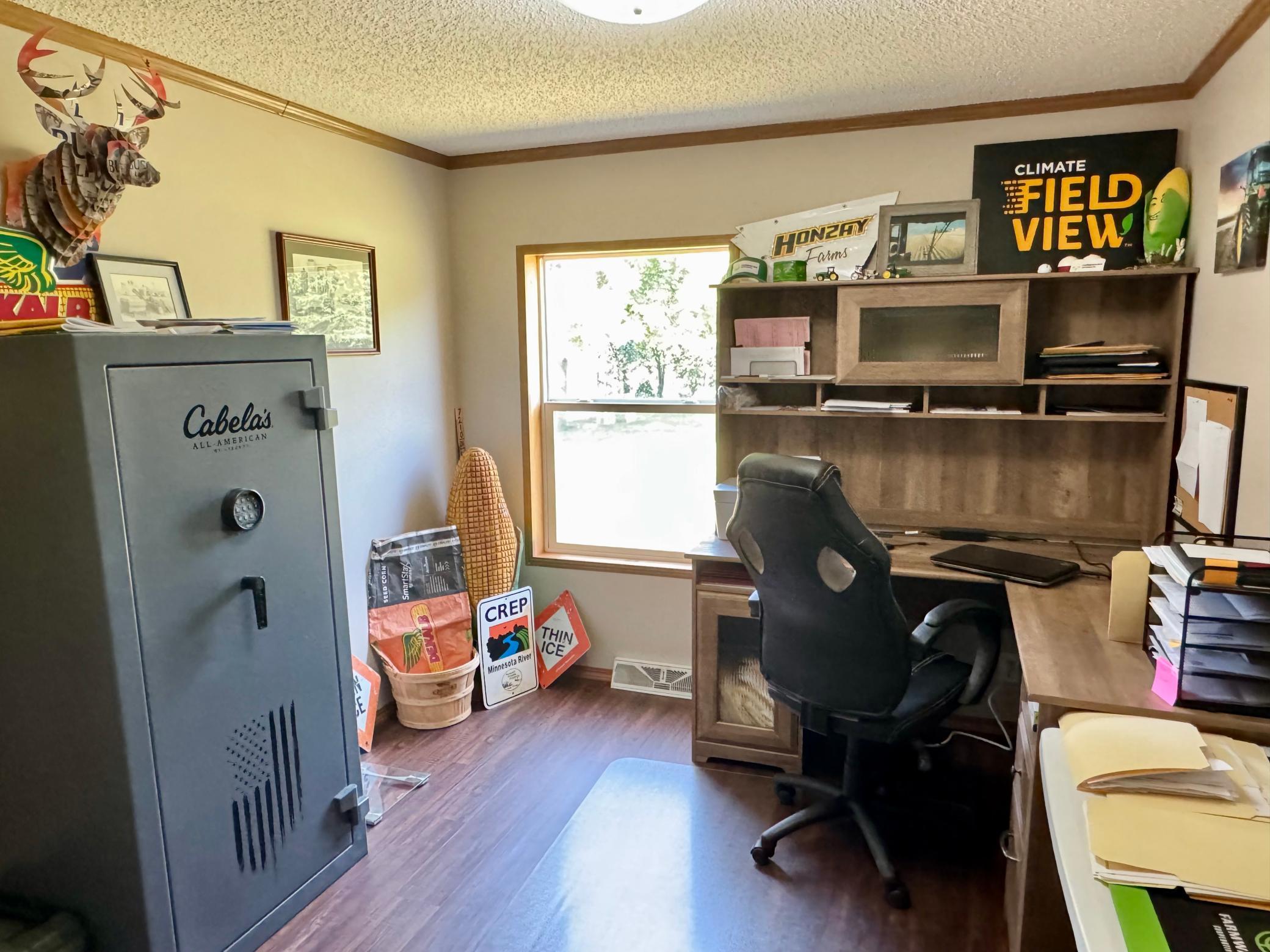 Bedroom 2, currently used an office
