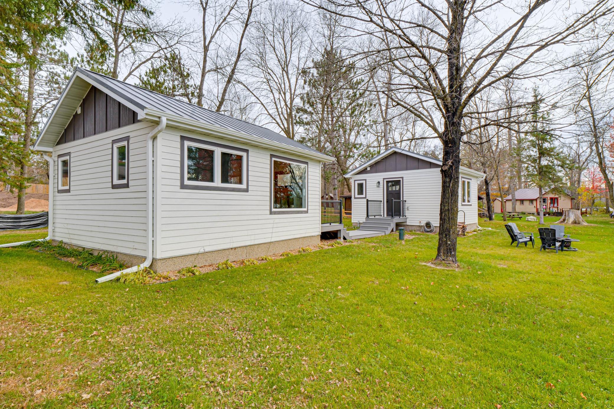 West side of property facing the lake