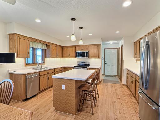 Stainless steel appliances, installed in 2018