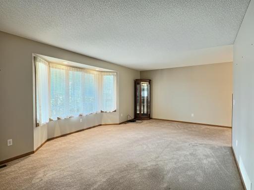 Living room with big picture window.